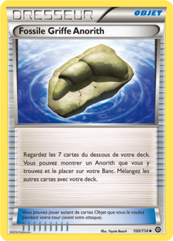 Fossile Griffe Anorith (XY Offensive Vapeur 100)