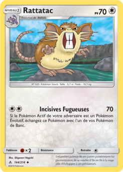 Rattatac (Soleil et Lune Alliance Infaillible 144)