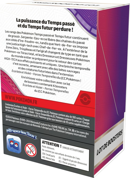 Fichier:Lot de boosters Écarlate et Violet Forces Temporelles Verso.png