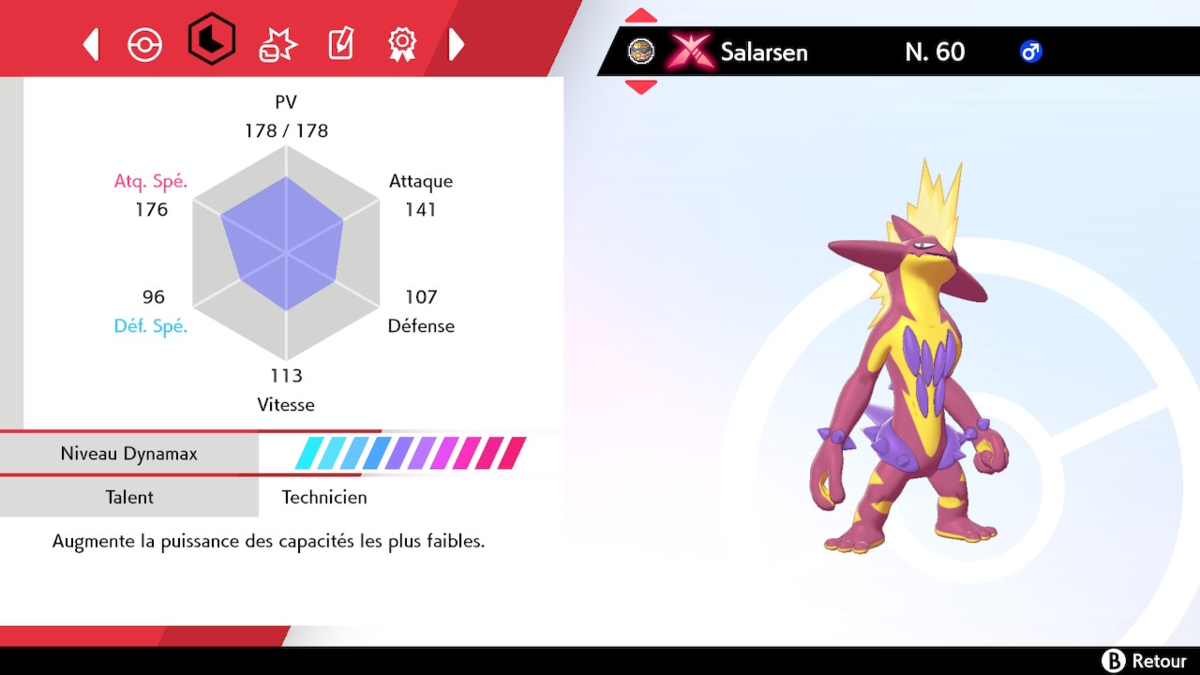 Technicien (talent) — Poképédia