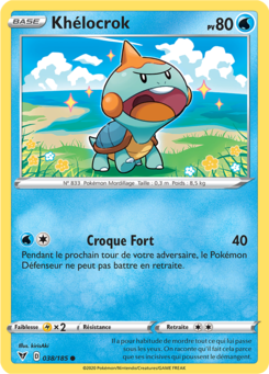 Khélocrok (Épée et Bouclier Voltage Éclatant 038)