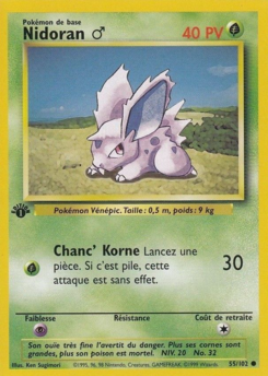 Nidoran ♂ (Set de Base 55)