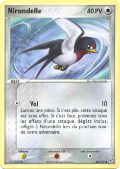 Nirondelle (EX Deoxys 80)