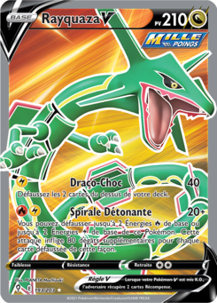 Rayquaza-V (Épée et Bouclier Évolution Céleste 193)