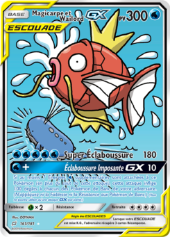 Magicarpe et Wailord-GX (Soleil et Lune Duo de Choc 161)