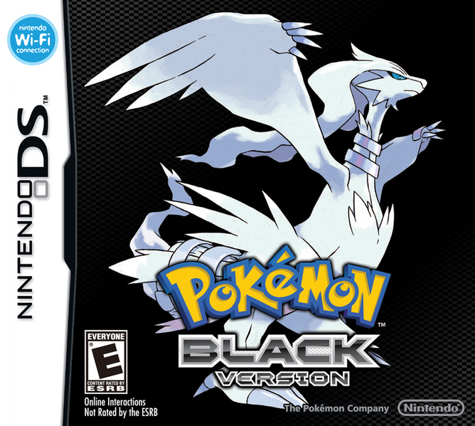 Fichier:Jaquette de Pokémon Noir (anglais).png