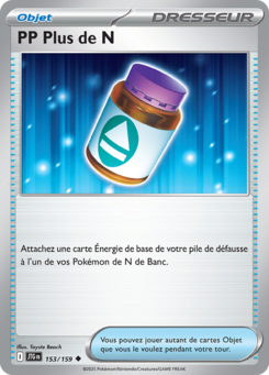 PP Plus de N (Écarlate et Violet Aventures Ensemble 153)