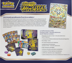 Coffret Dresseur d'élite Écarlate et Violet Étincelles Déferlantes Verso.png