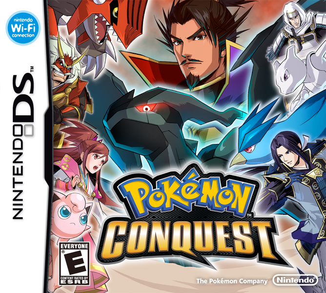 Fichier:Jaquette de Pokémon Conquest.png