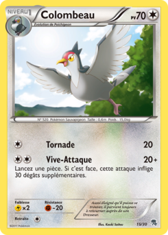 Colombeau (Noir & Blanc Kit du Dresseur Zoroark 15)