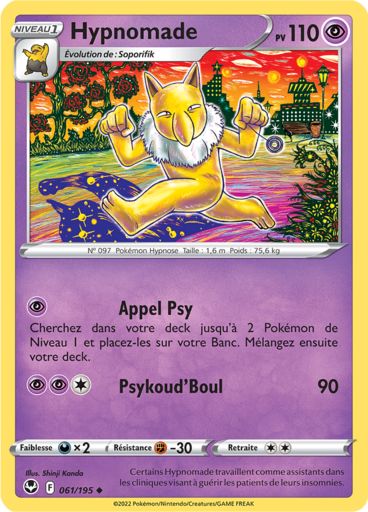 Hypnomade (Épée et Bouclier Tempête Argentée 061) — Poképédia
