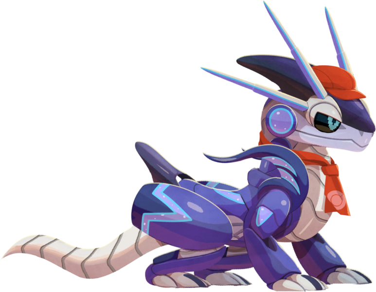 Fichier:Miraidon (Mode Bridé) (Rouge classique)-CM.png