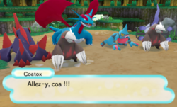 Drattak et deux Minotaupe joignent les forces hostiles.