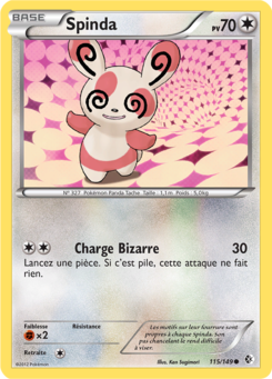 Spinda (Noir & Blanc Frontières Franchies 115)