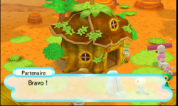 Une baraque un peu bringuebalante...