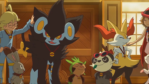 XY137 - Sapereau et Luxray de Lem.png