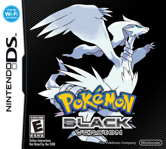 Fichier:Boîte américain Pokémon Noir.png