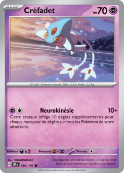 Créfadet (Écarlate et Violet Étincelles Déferlantes 080)