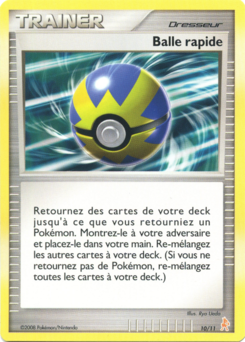 Balle rapide (Diamant & Perle Kit Dresseur Lucario 10)