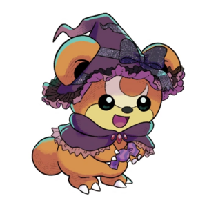 Sticker Halloween 2025 (Teddiursa) - GO.png