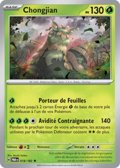 Chongjian (Écarlate et Violet Faille Paradoxe 018)