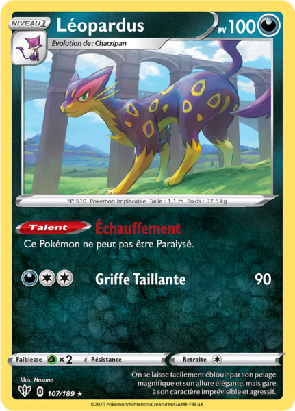 Fichier:Carte Épée et Bouclier Ténèbres Embrasées 107.png