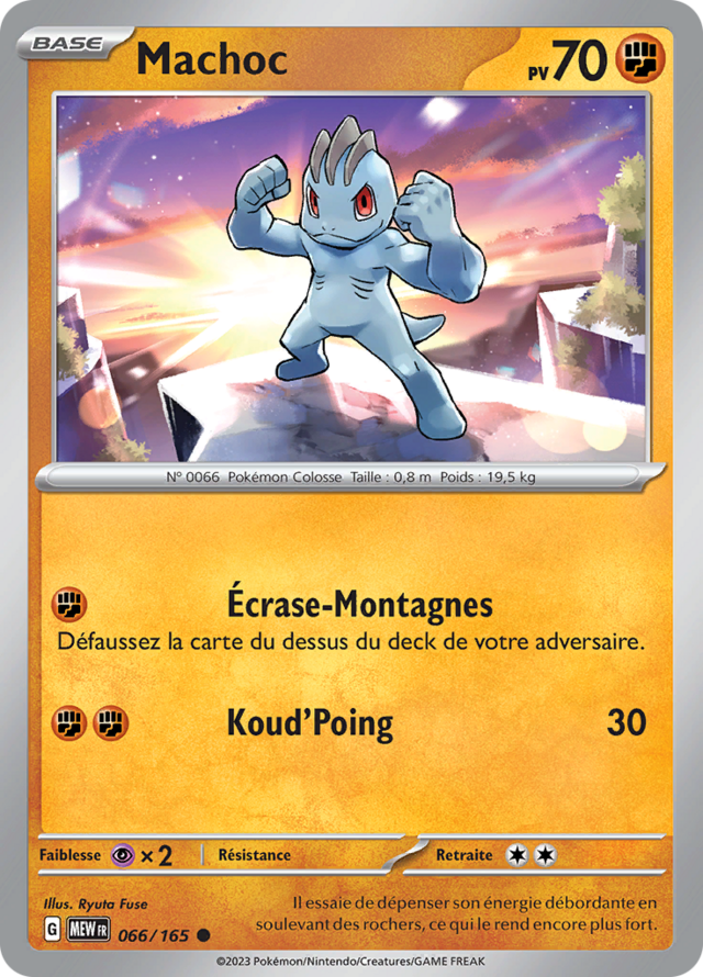 Machoc (Écarlate et Violet 151 066) — Poképédia