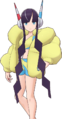 La tenue canonique d'Inezia dans Pokémon Masters EX.