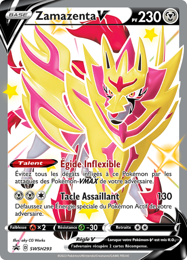 Zamazenta-V (Promo SWSH 293) — Poképédia