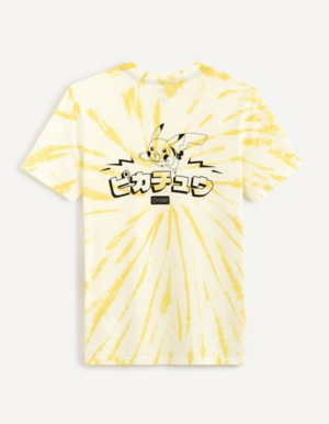 Celio t-shirt jaune arrière Premier partenaire.png