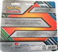 Verso du pack.