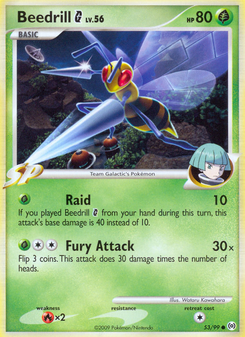 Beedrill G (Platinum Arceus 53)