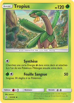 Tropius (Soleil et Lune Éclipse Cosmique 12)