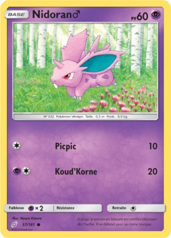 Nidoran♂ (Soleil et Lune Duo de Choc 57)