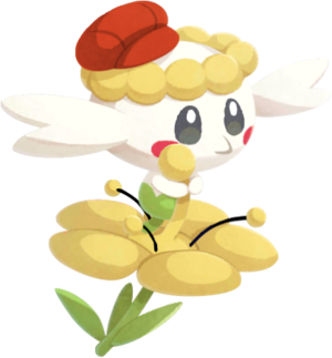 Flabébé (Fleur Jaune) (Rouge classique)-CM.png