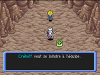 Créhelf veut rejoindre l'équipe du héros.