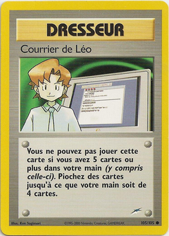 Courrier de Léo (Neo Destiny 105)