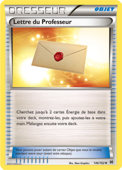 Lettre du Professeur (XY Impulsion TURBO 146)