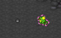 Massko prisonnier de Spiritomb au début du combat.