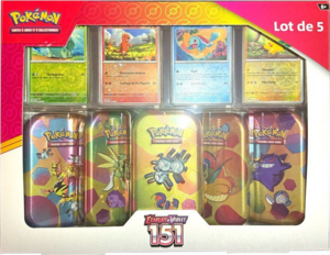 Lot de 5 Mini-boîte Écarlate et Violet 151 Magnéton.png