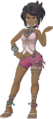 La tenue canonique d'Alyxia dans Pokémon Masters EX.