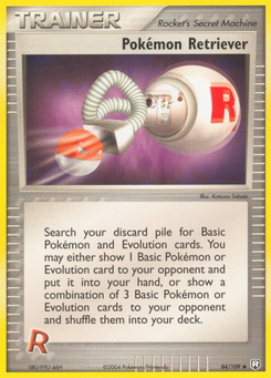 Pokémon Retriever (EX Team Rocket Returns 84)
