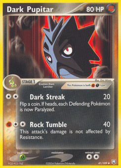 Dark Pupitar (EX Team Rocket Returns 41)