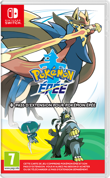 Fichier:Jaquette du Pass d'extension pour Pokémon Épée.png