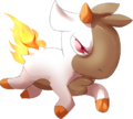 Moutefeu, de type Feu.