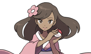 Sprite Fille en Kimono (rose) XY.png