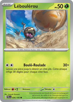 Léboulérou (Écarlate et Violet Évolutions à Paldea 026)