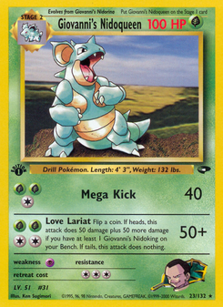 Giovanni's Nidoqueen (Gym Challenge 23)