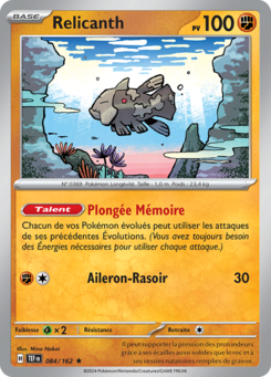 Relicanth (Écarlate et Violet Forces Temporelles 084)