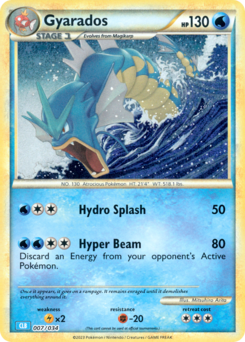 Gyarados (Pokémon Trading Card Game Classic Blastoise & Suicune ex Deck 007)